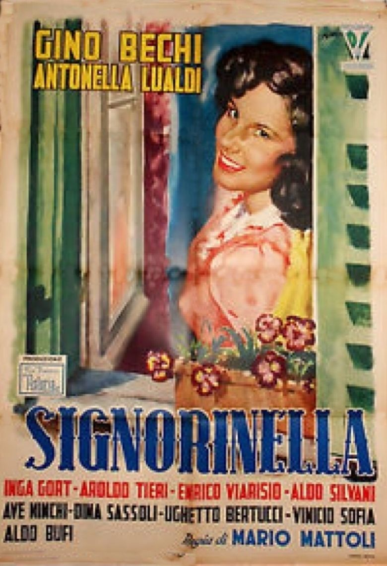 Signorinella movie poster