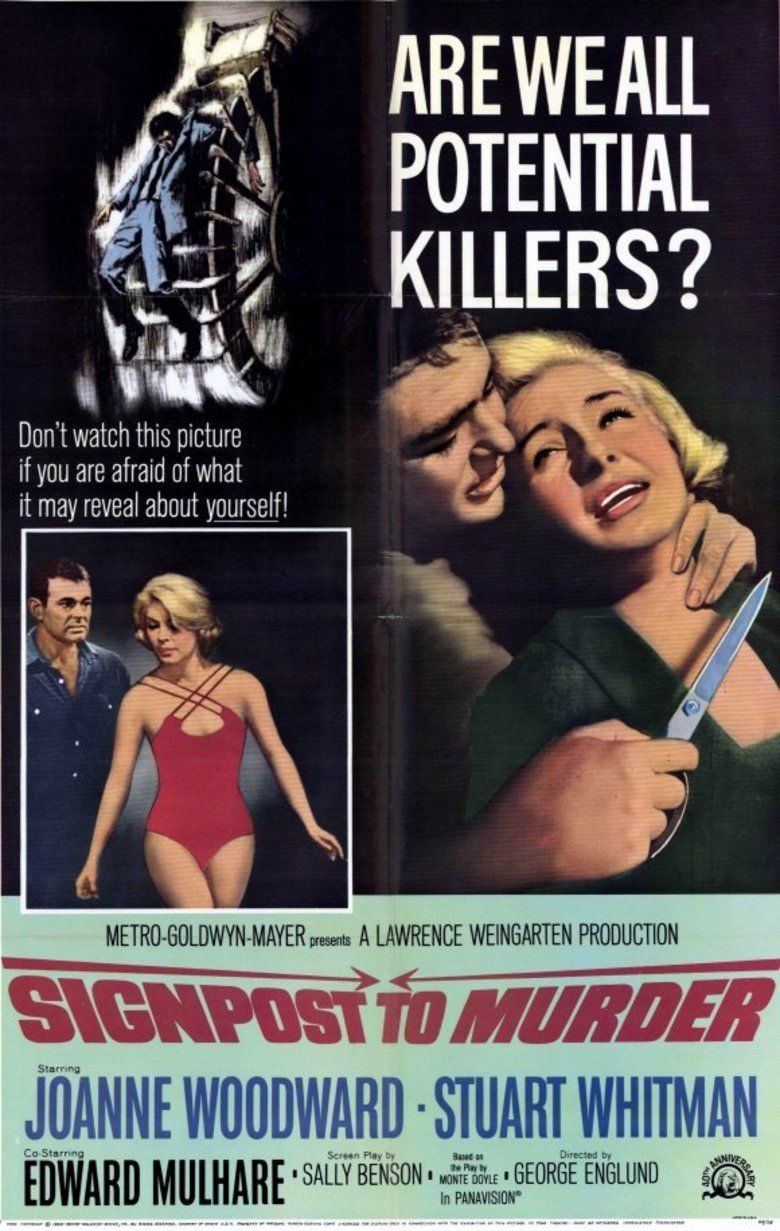 Signpost to Murder movie poster