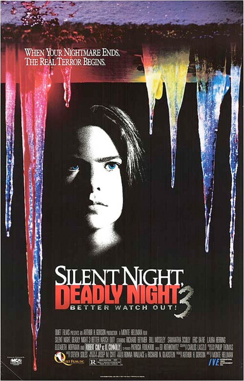 Silent Night, Deadly Night 3: Better Watch Out! movie poster
