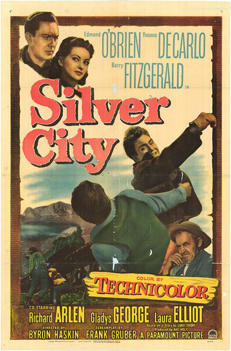 Silver City (1951 film) movie poster