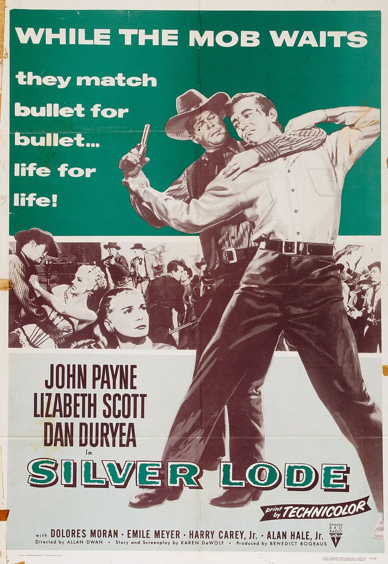 Silver Lode (film) movie poster