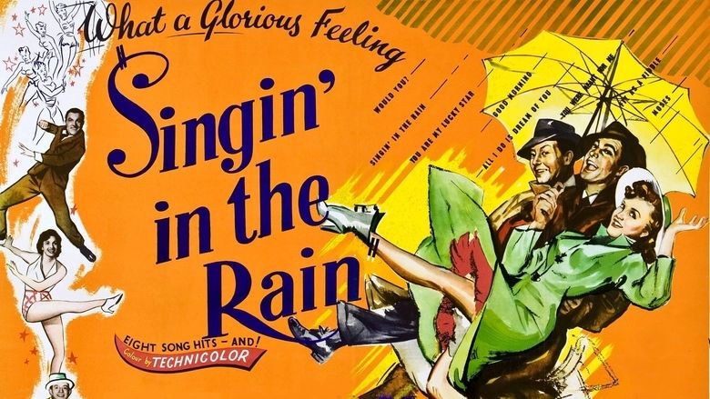 Singin in the Rain movie scenes