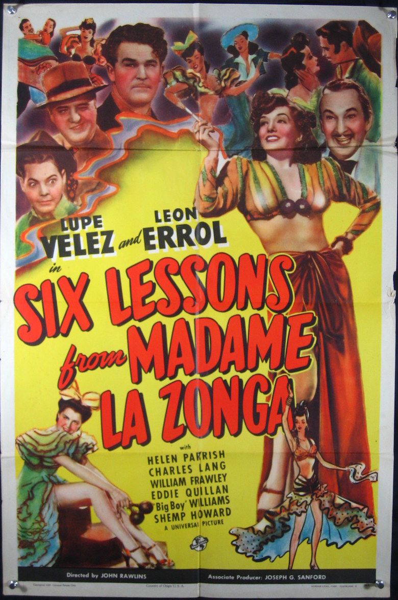 Six Lessons from Madame La Zonga movie poster