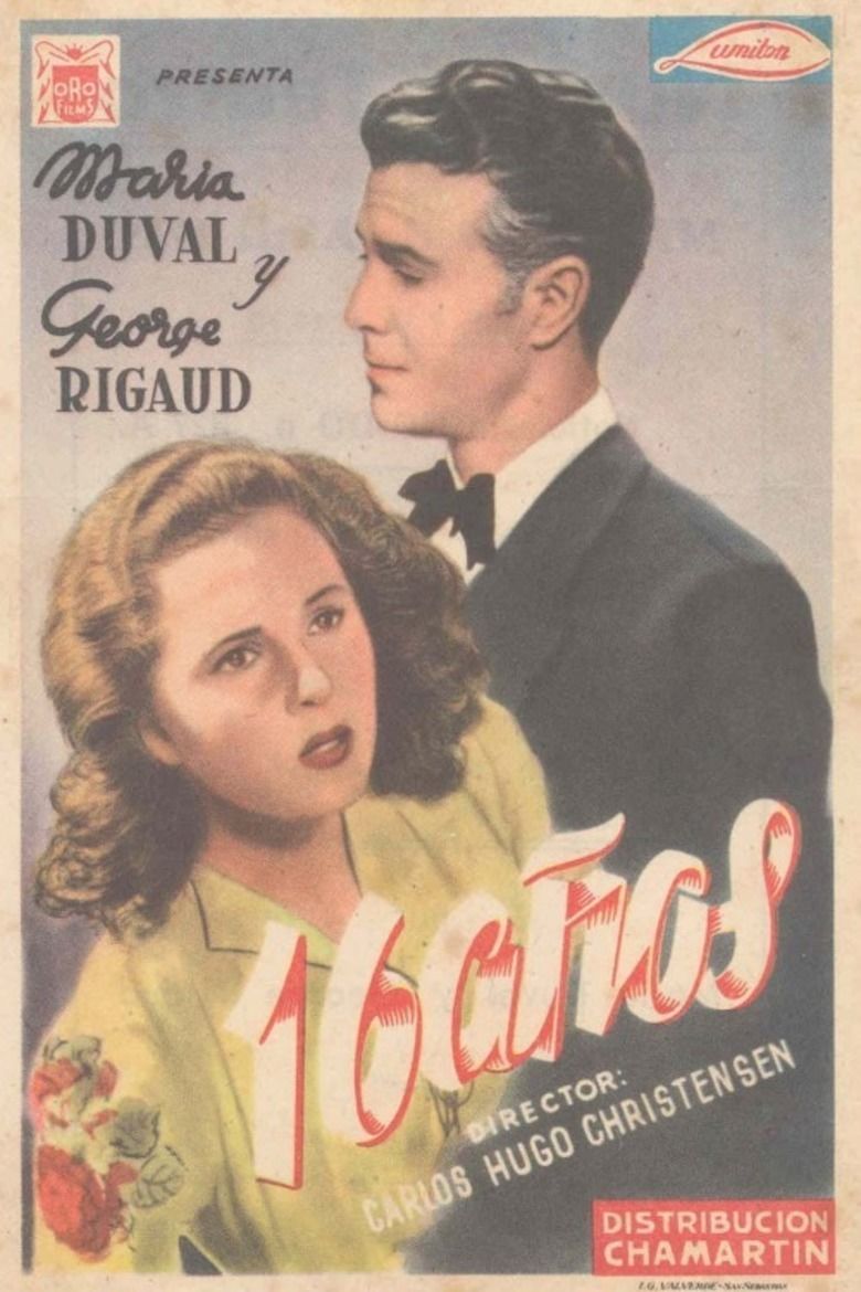 Sixteen (1943 film) movie poster