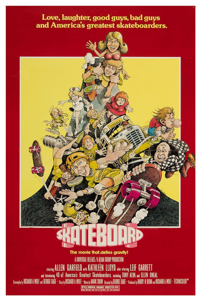 Skateboard (film) movie poster