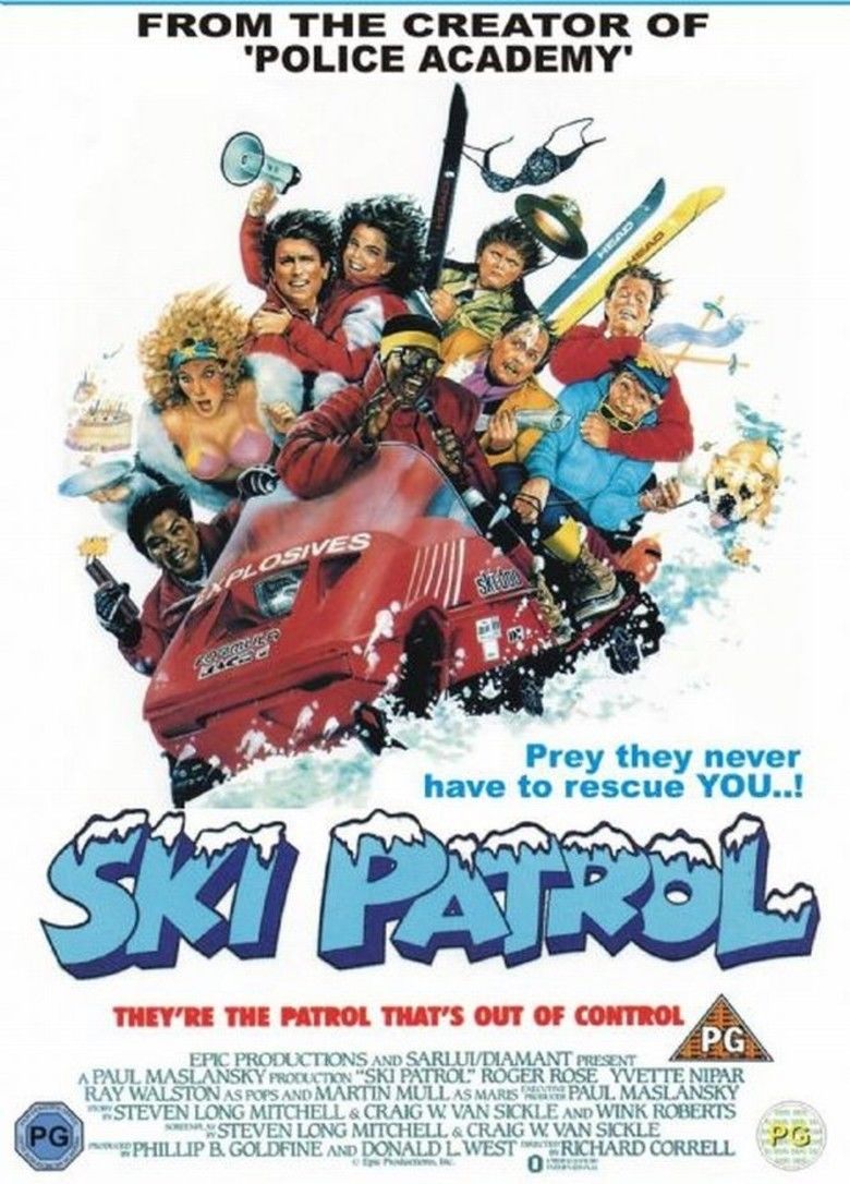 Ski Patrol (1990 film) movie poster