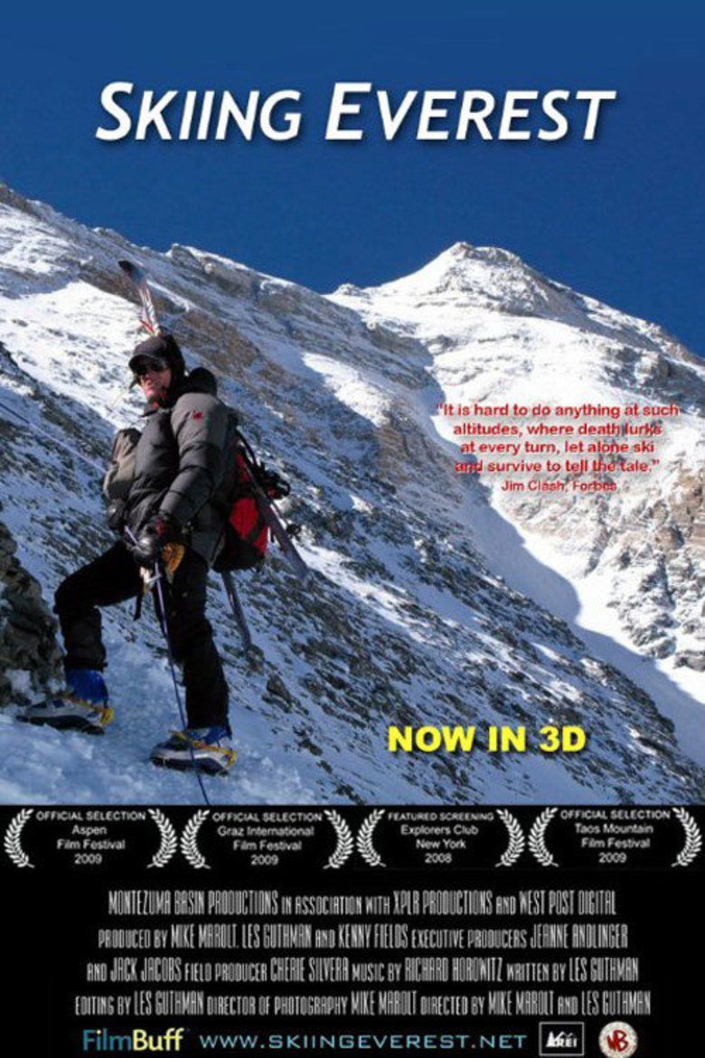 Skiing Everest movie poster