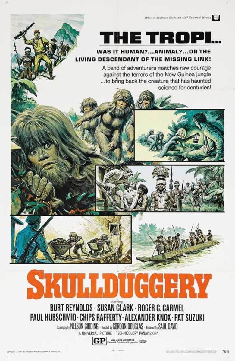 Skullduggery (1970 film) movie poster
