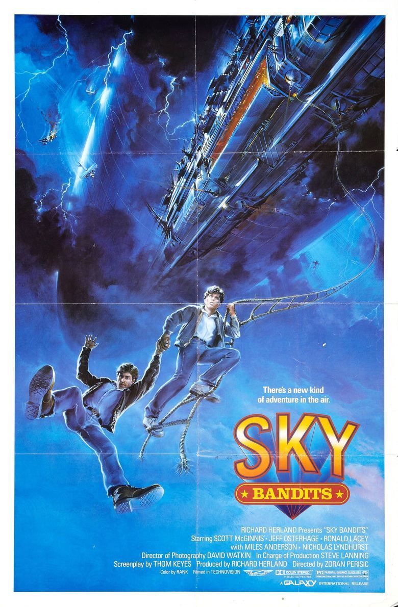 Sky Bandits (1986 film) movie poster