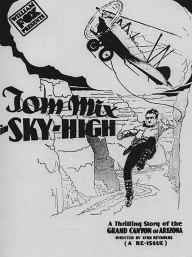Sky High (1922 film) movie poster