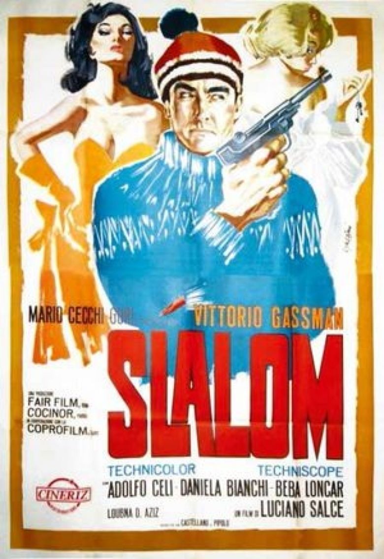 Slalom (film) movie poster