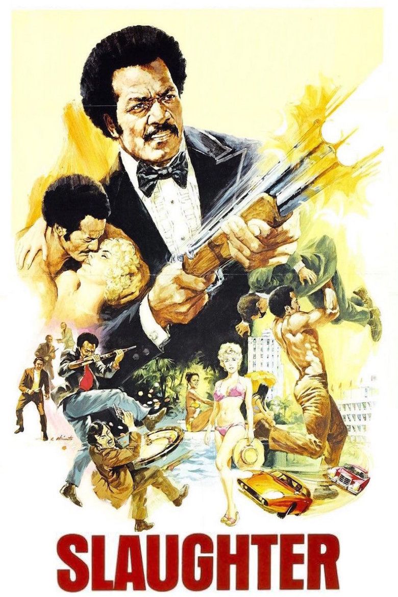 Slaughter (1972 film) movie poster