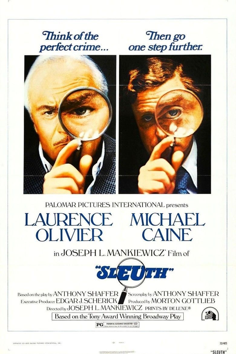 Sleuth (1972 film) movie poster