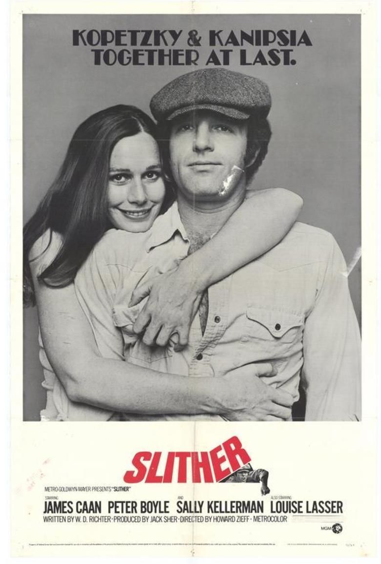 Slither (1973 film) movie poster