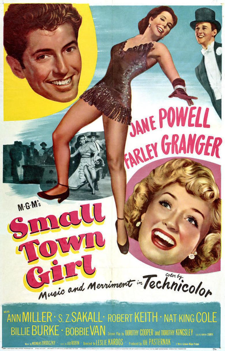Small Town Girl (1953 film) movie poster