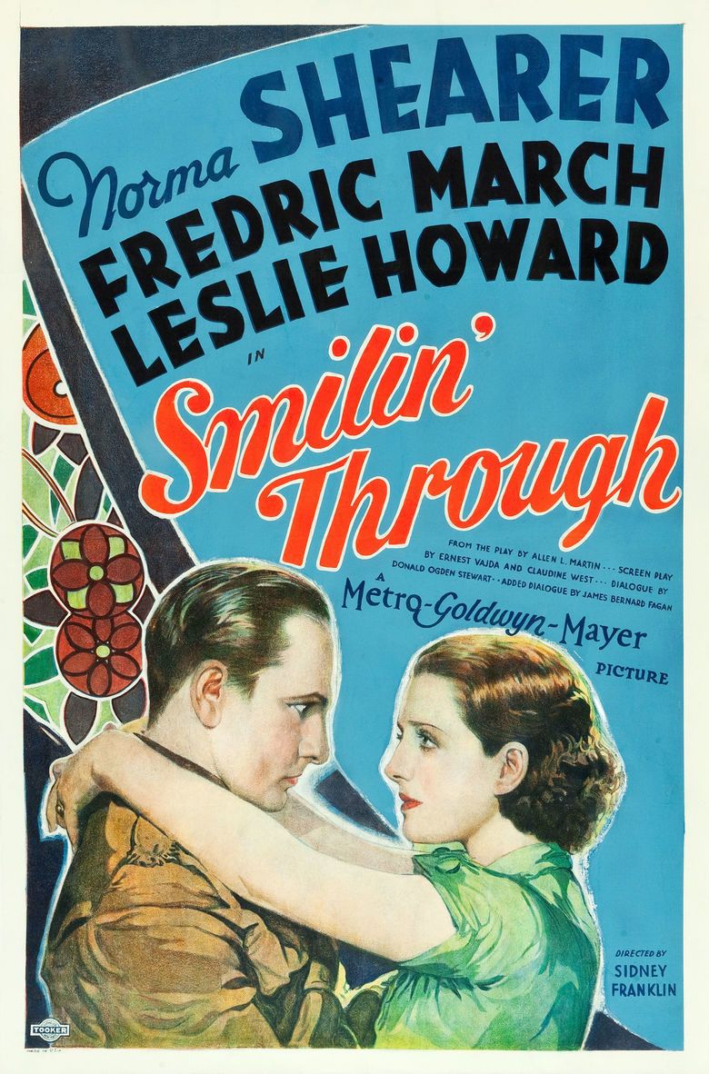Smilin Through (1932 film) movie poster