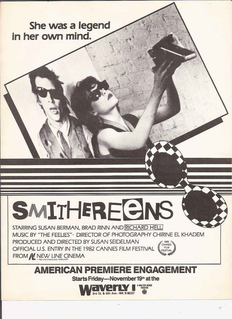 Smithereens (film) movie poster