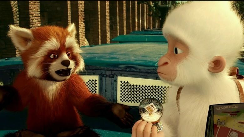 Snowflake, the White Gorilla movie scenes