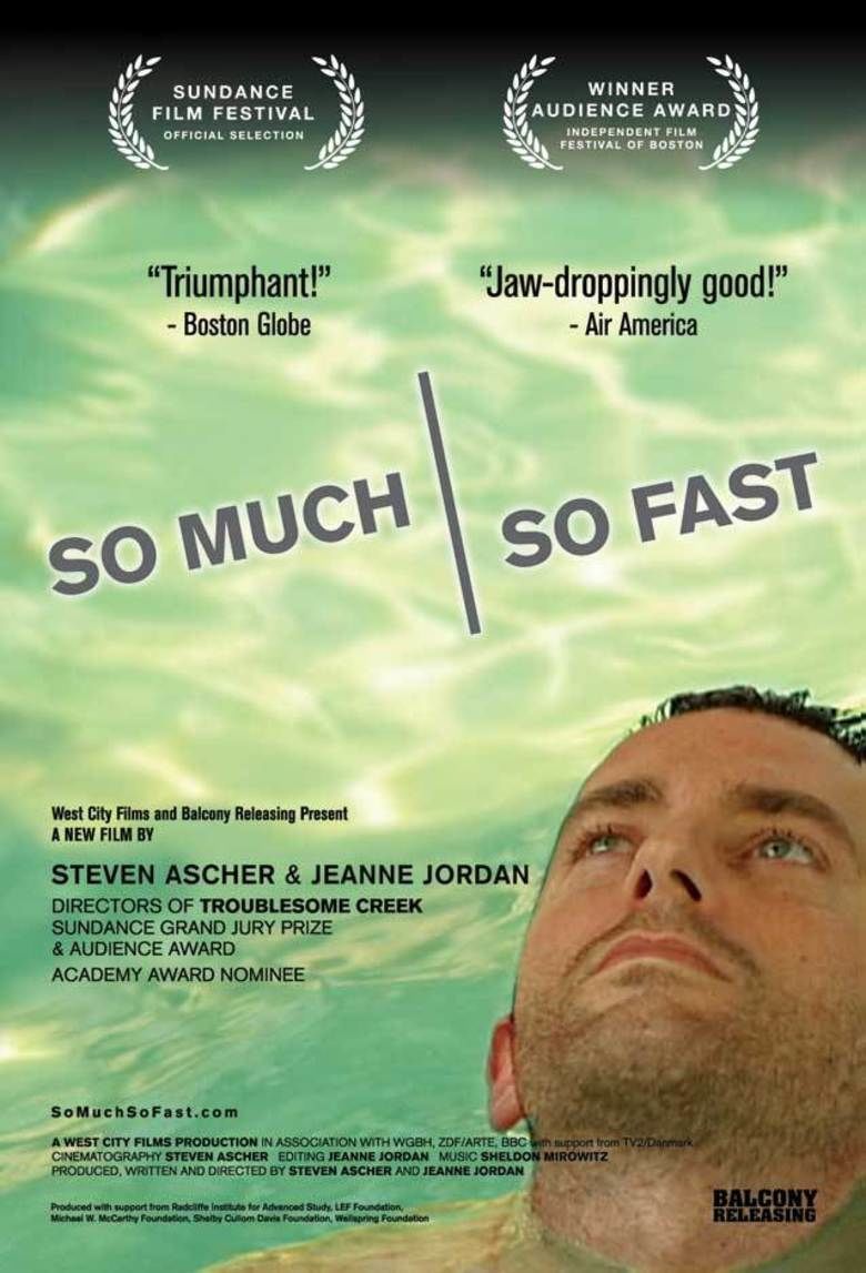 So Much So Fast movie poster