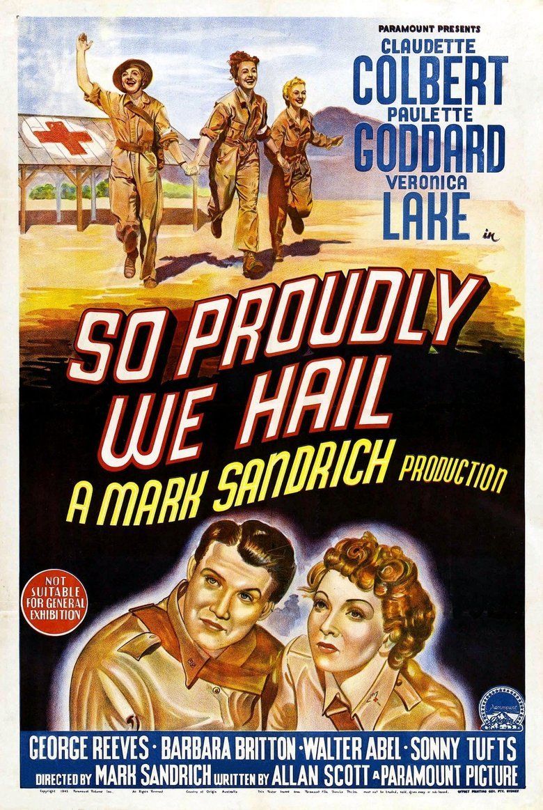 So Proudly We Hail! movie poster