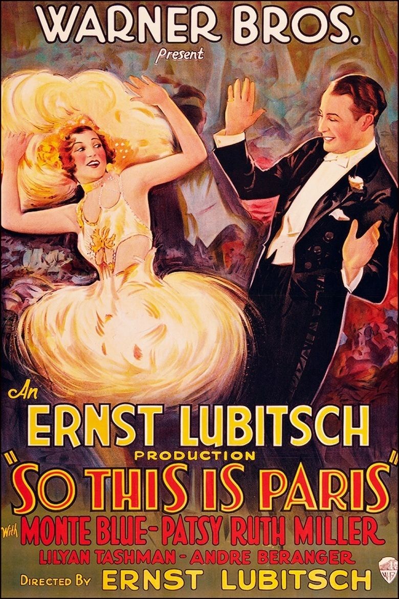 So This Is Paris (1926 film) movie poster