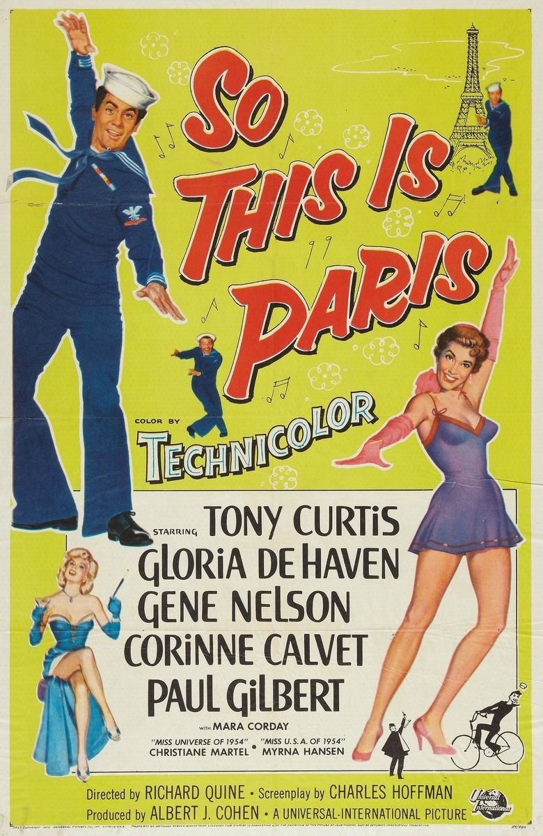 So This Is Paris (1955 film) movie poster