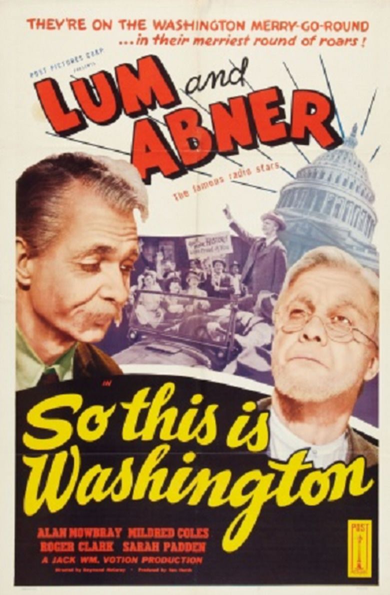 So This Is Washington movie poster