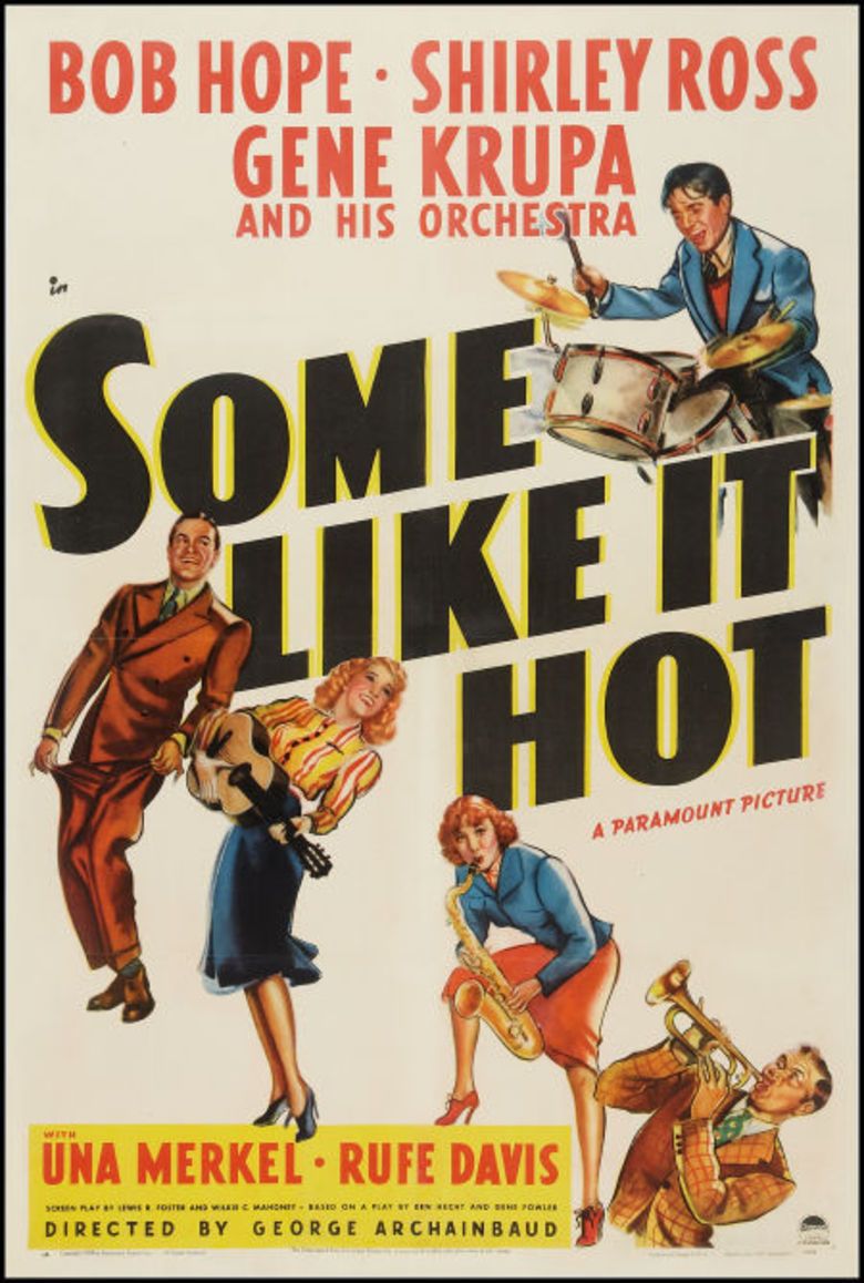 Some Like It Hot (1939 film) movie poster