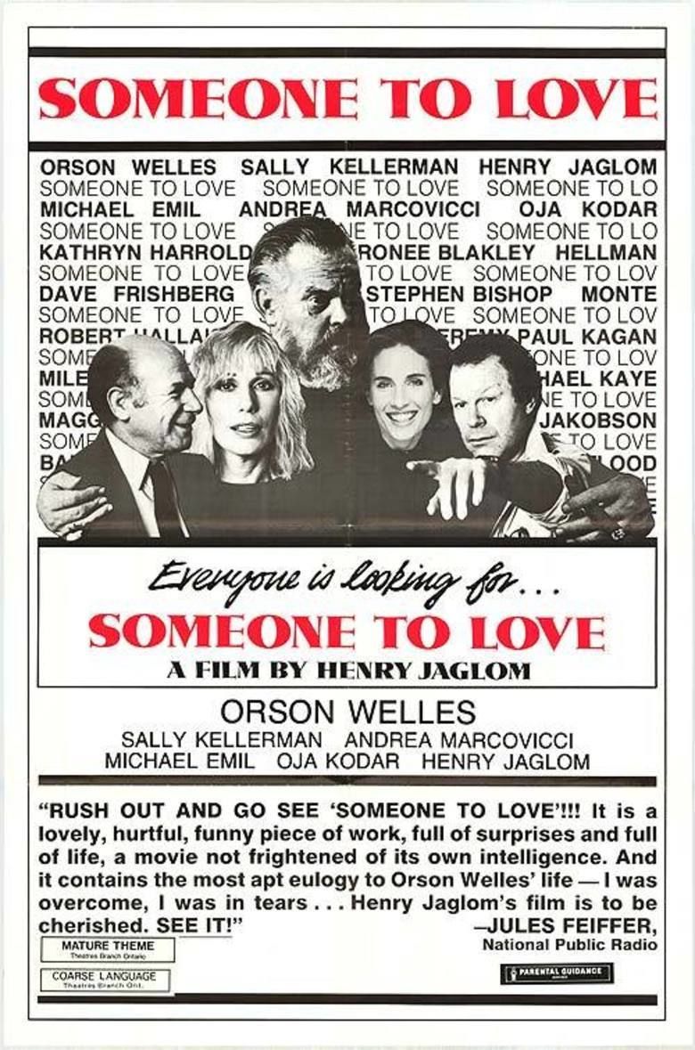 Someone to Love (film) movie poster