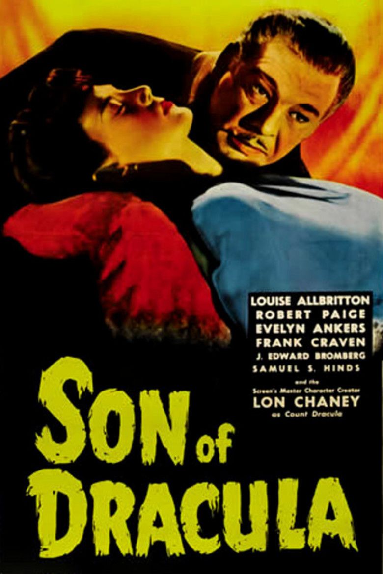 Son of Dracula (1943 film) movie poster