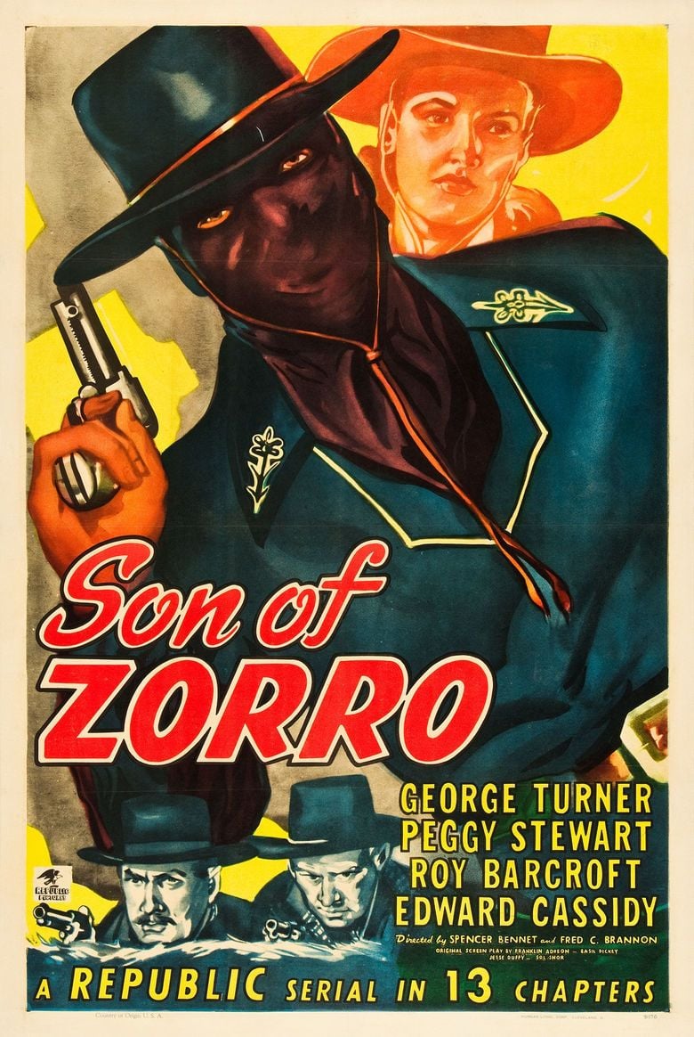 Son of Zorro movie poster