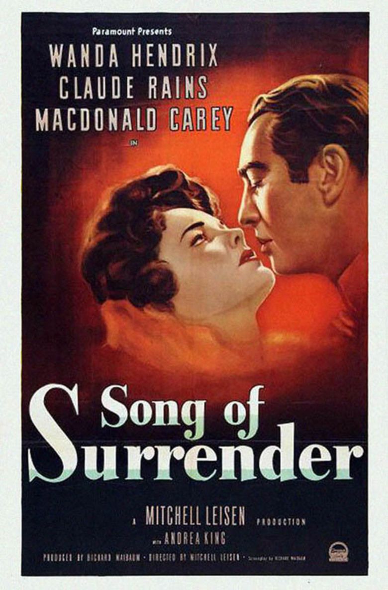 Song of Surrender movie poster