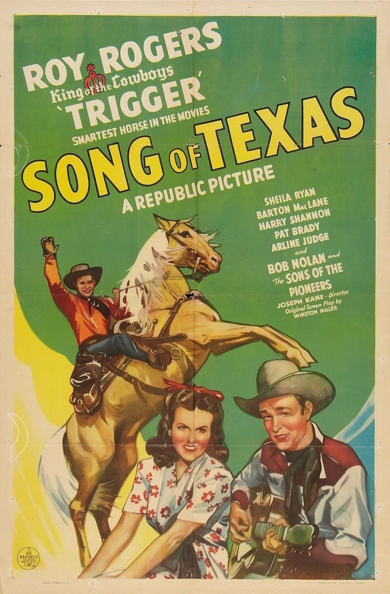 Song of Texas movie poster