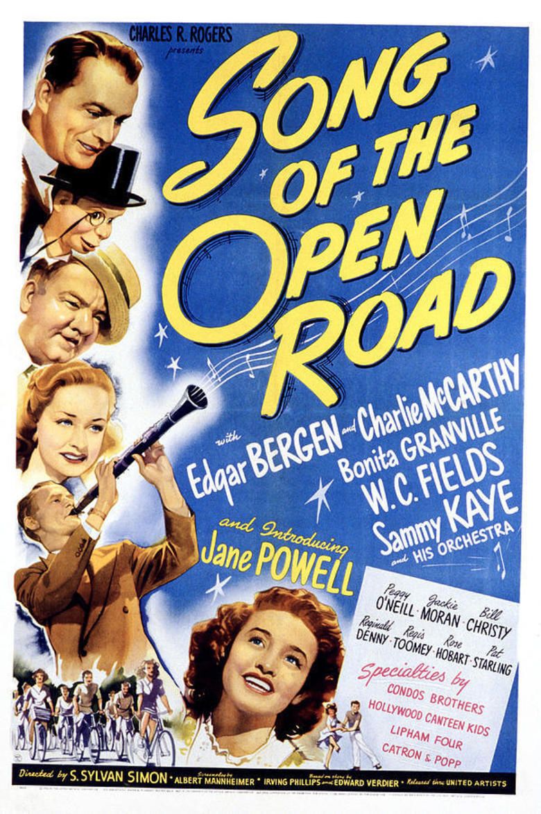 Song of the Open Road movie poster