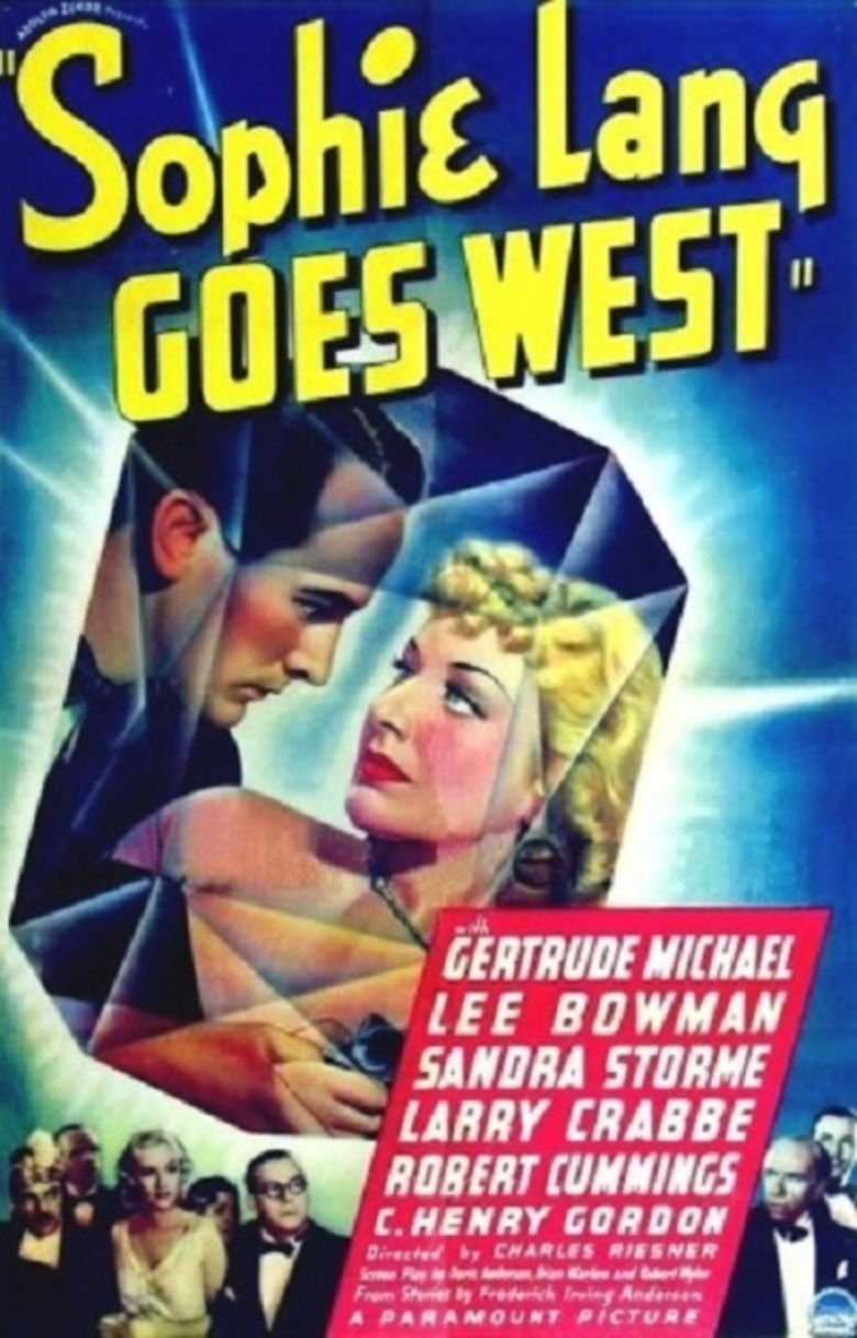 Sophie Lang Goes West movie poster