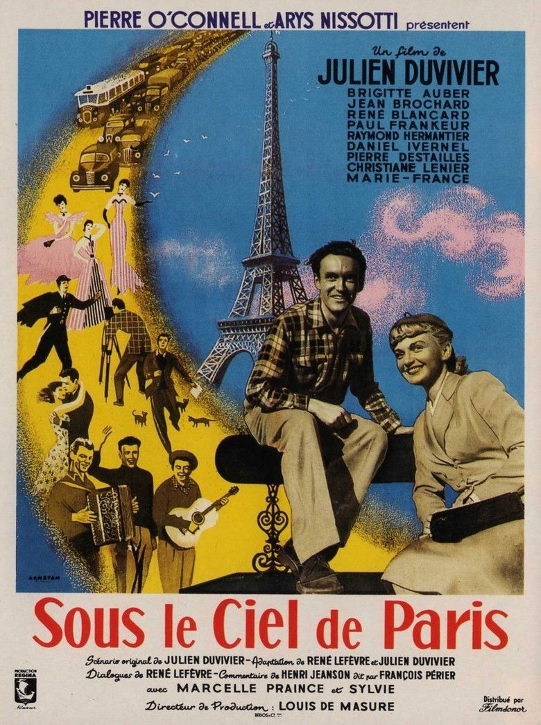 Sous le ciel de Paris movie poster