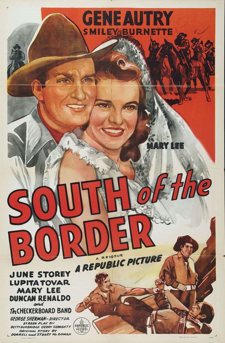 South of the Border (1939 film) movie poster