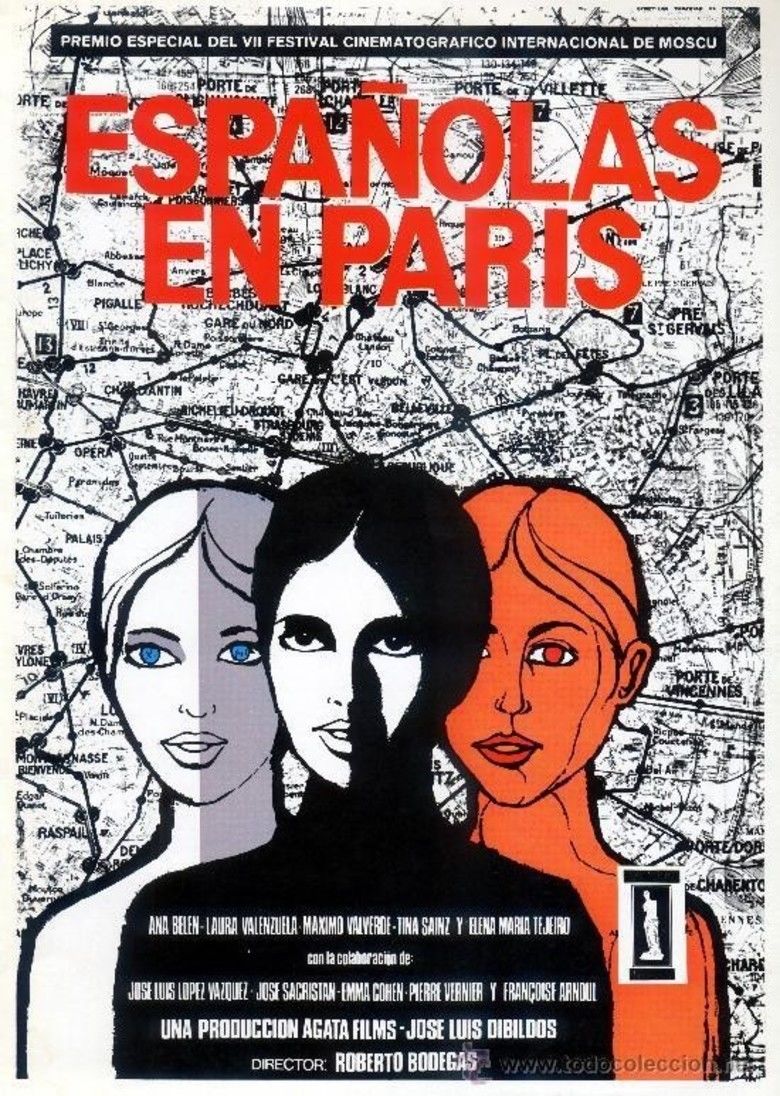 Spaniards in Paris movie poster