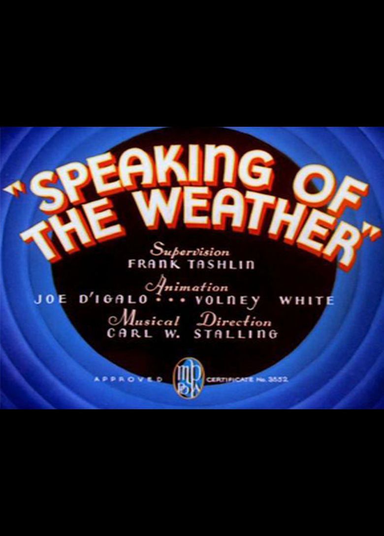 Speaking of the Weather movie poster