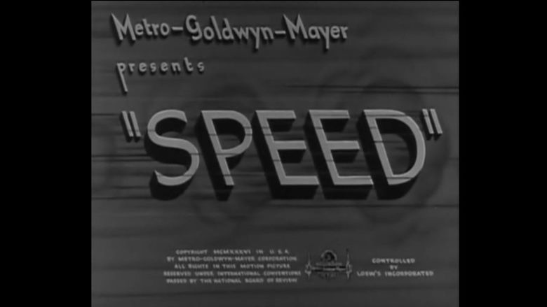 Speed (1936 film) movie scenes