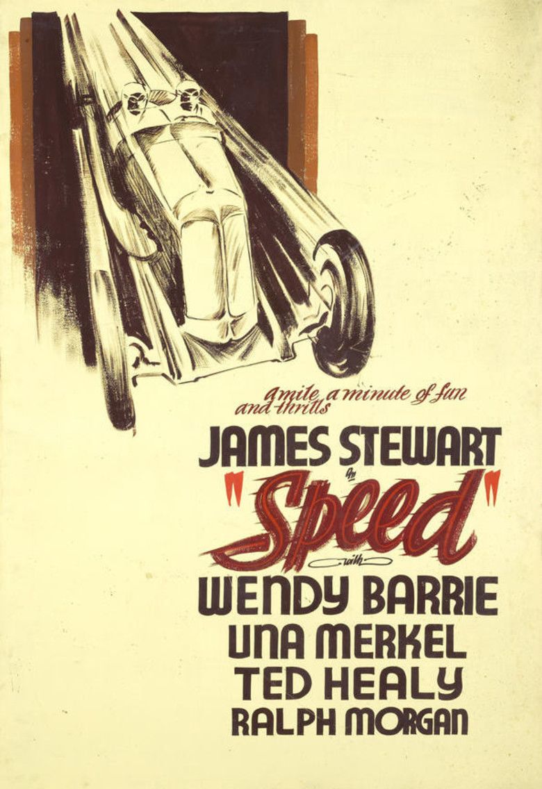 Speed (1936 film) movie poster