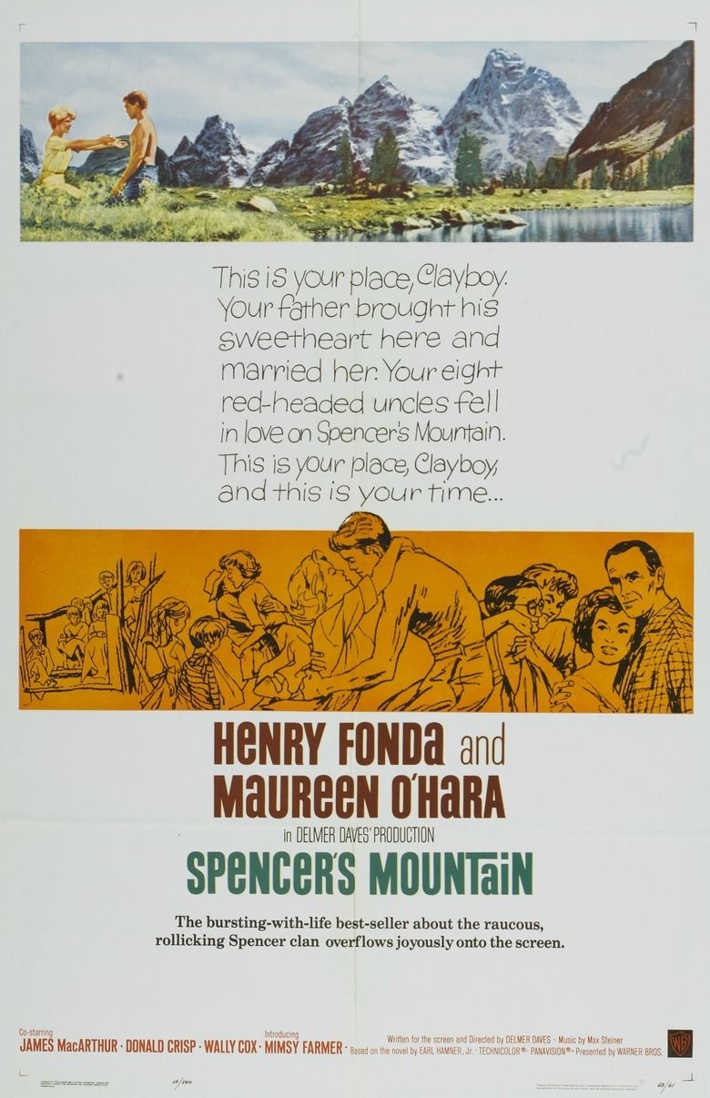 Spencers Mountain movie poster