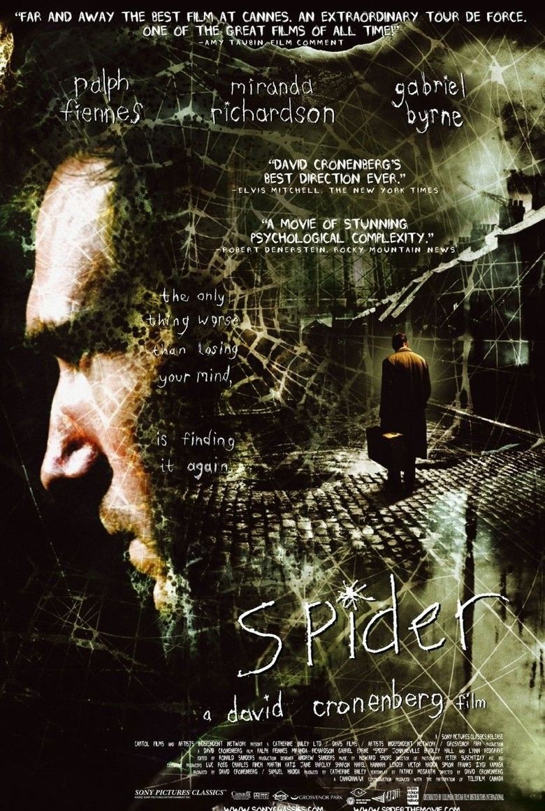 Spider (2002 film) movie poster