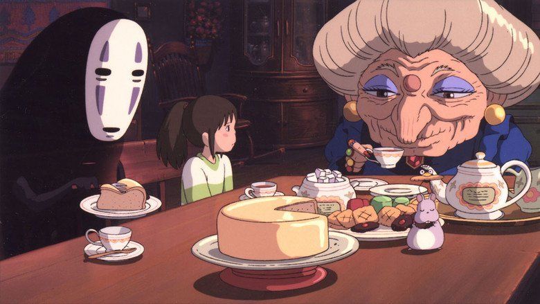 Spirited Away movie scenes