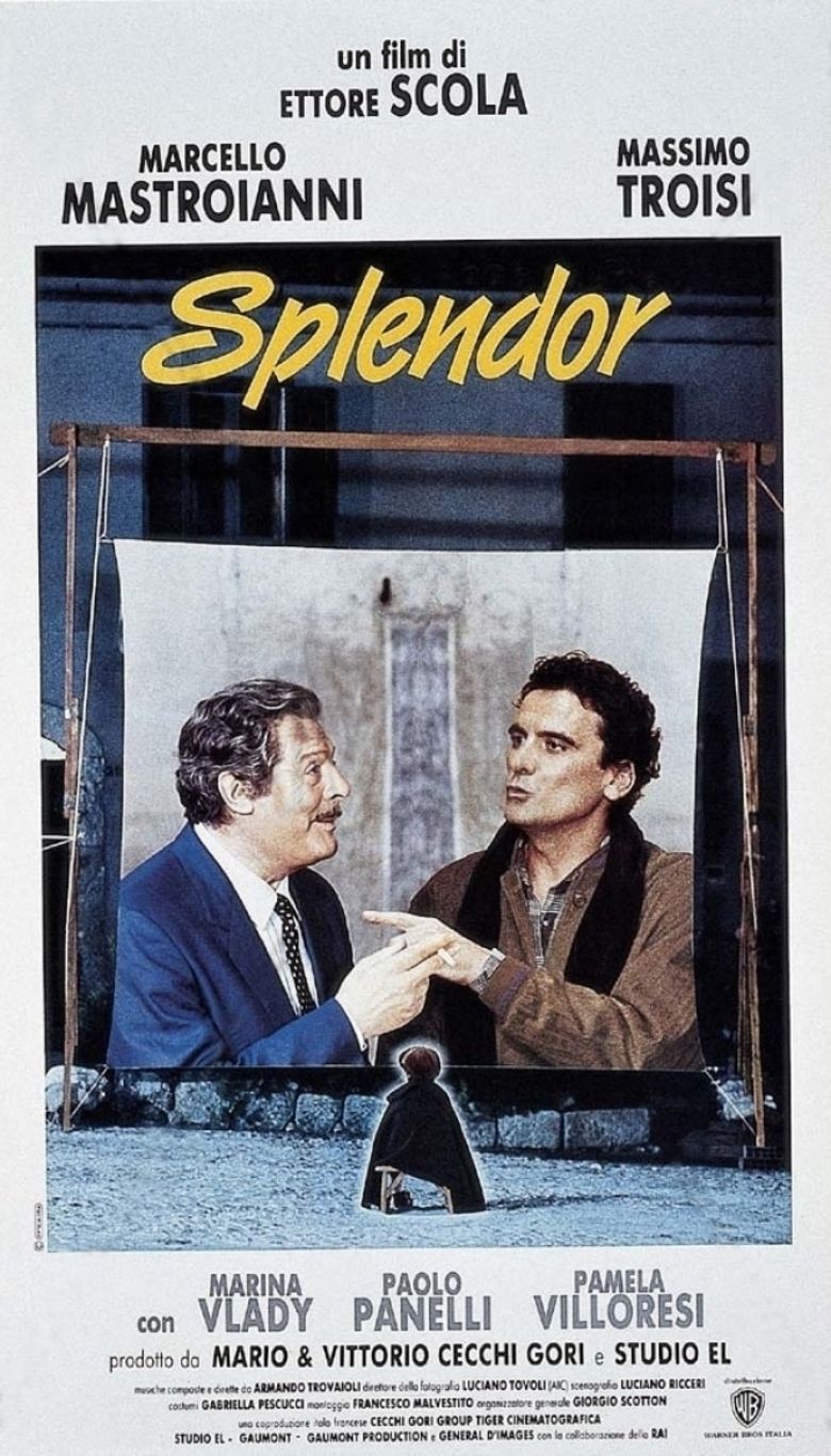 Splendor (1989 film) movie poster