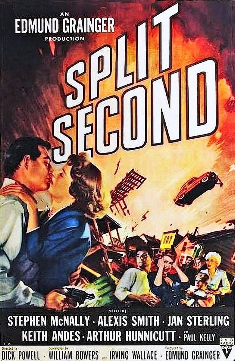 Split Second (1953 film) movie poster