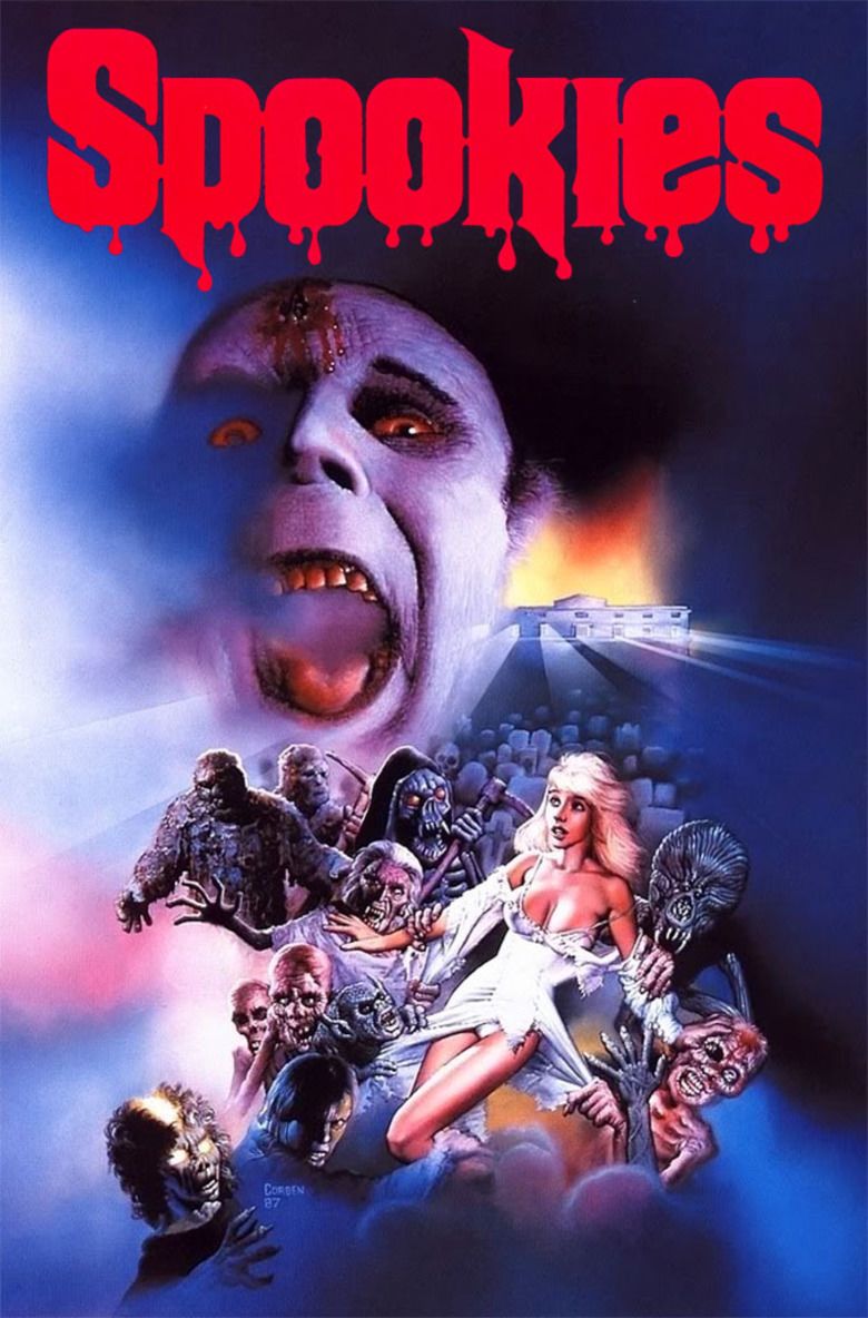 Spookies movie poster