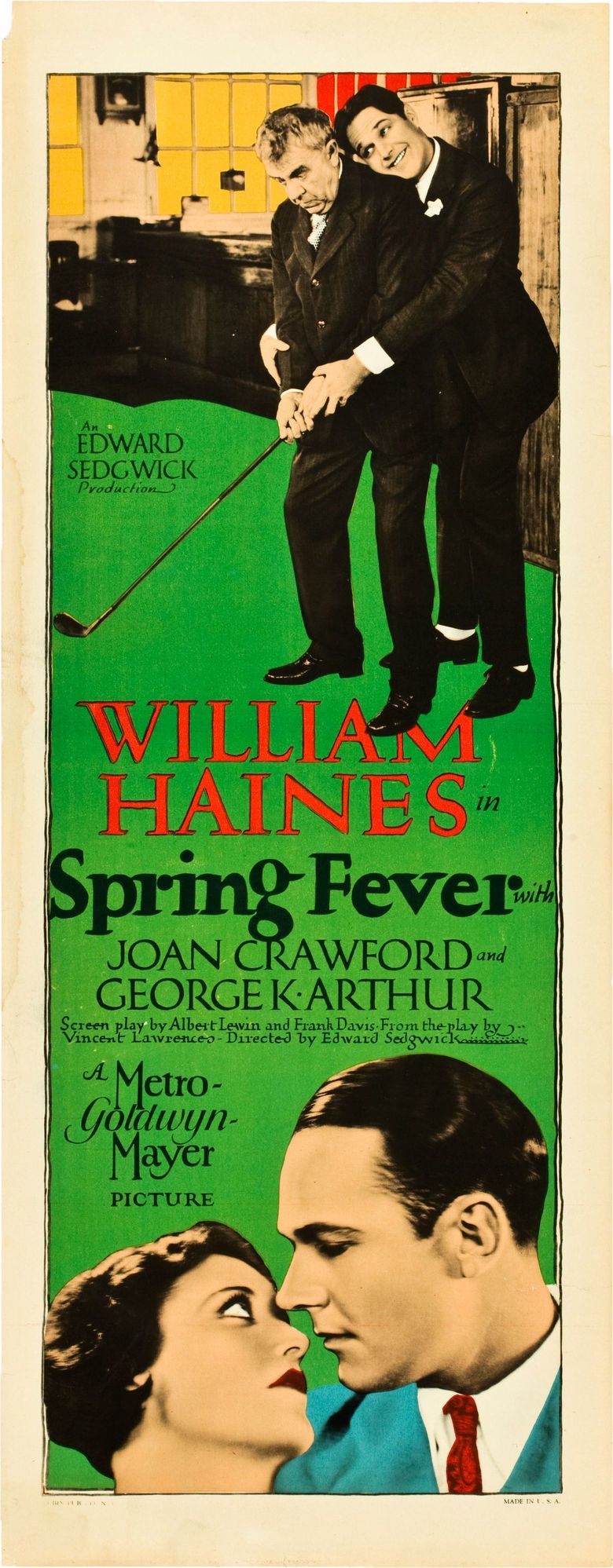 Spring Fever (1927 film) movie poster