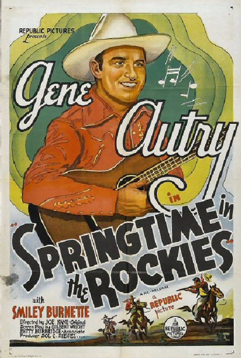 Springtime in the Rockies (1937 film) movie poster