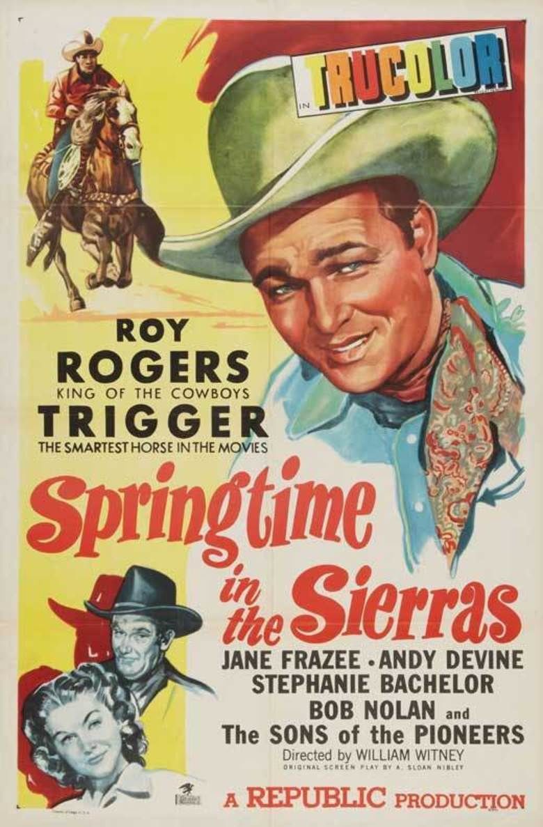 Springtime in the Sierras movie poster